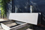 betonplaat voor schutting