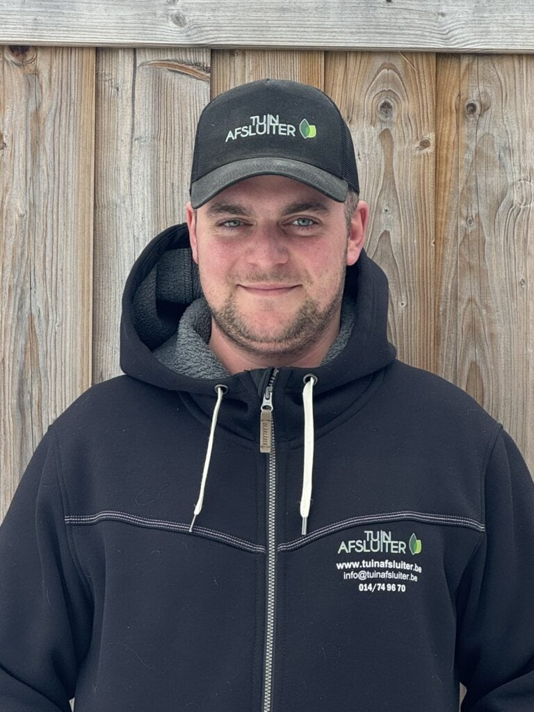 collega Jordy van Tuinafsluiter