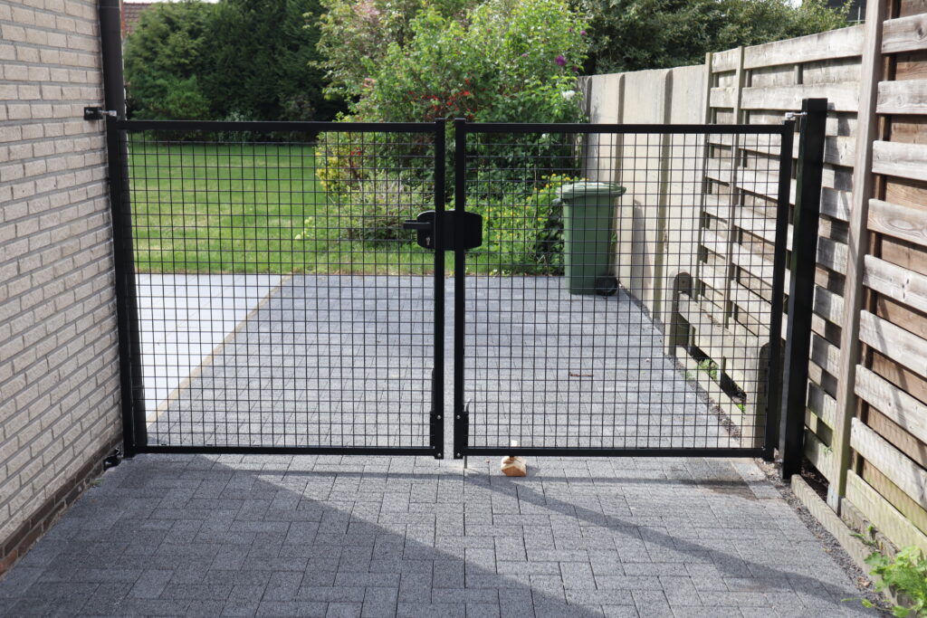 tuinpoort van tuinafsluiter