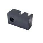 Universele clip voor 2D- en 3D-draadpanelen, zwart